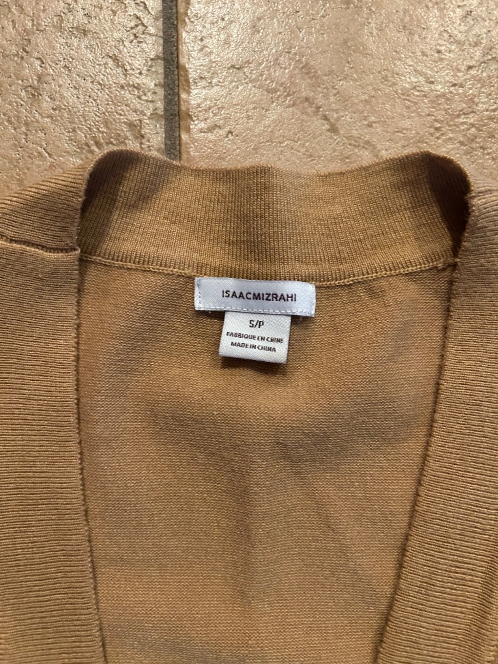 Mustard Ribbed Cardigan - Picture 3 of 4